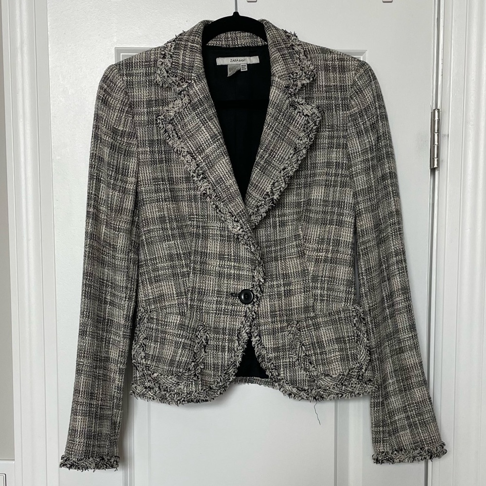 Zara Tweed Blazer